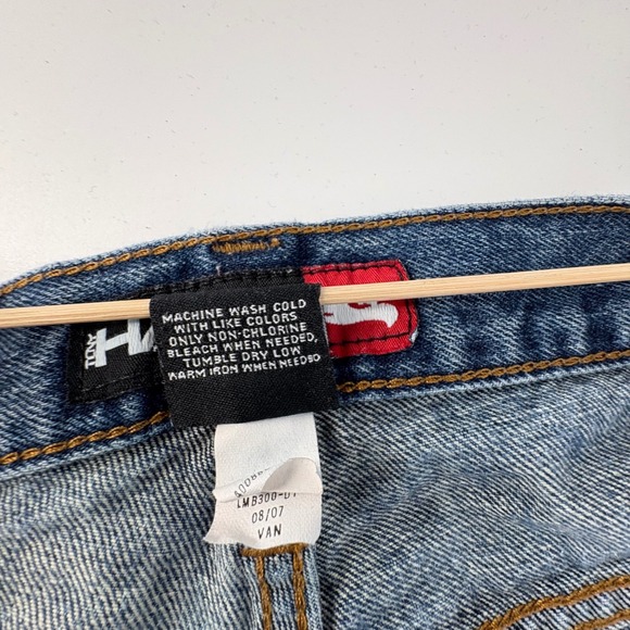 Vintage Tony Hawk Jeans Mens 38x30 Blue Wash Denim Straight Leg Casual Pants - Picture 9 of 10